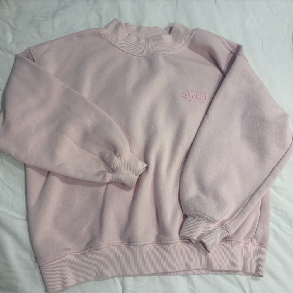 Starfit Pink Crewneck Sweatshirt - Picture 3 of 9